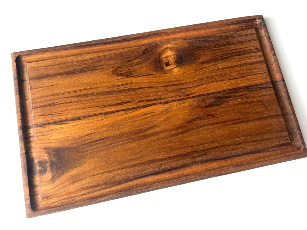Teak Wood Cutting/Serving Board with Juice Groove - 16.5" x 10"