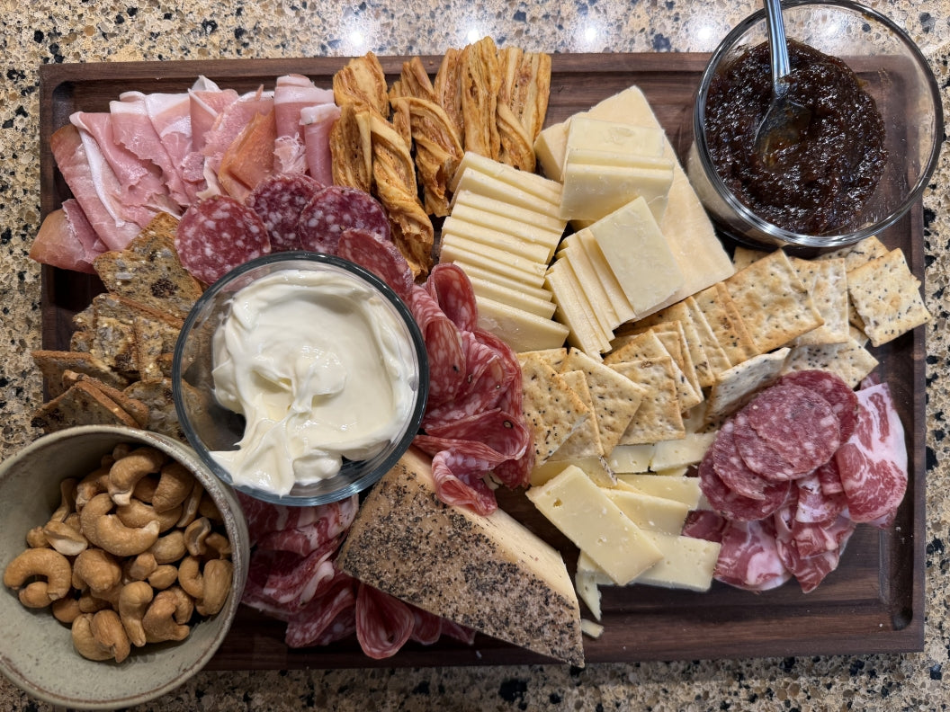 Walnut Wood Cutting/Serving Board with juice Groove - 16.5" x 11"