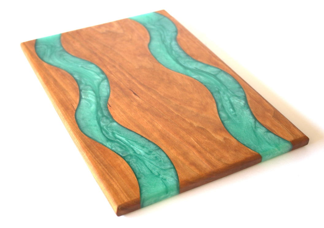 Custom Charcuterie/Serving Board - Matching Rivers Design